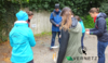 Jugendgruppe bei Gruppenübung